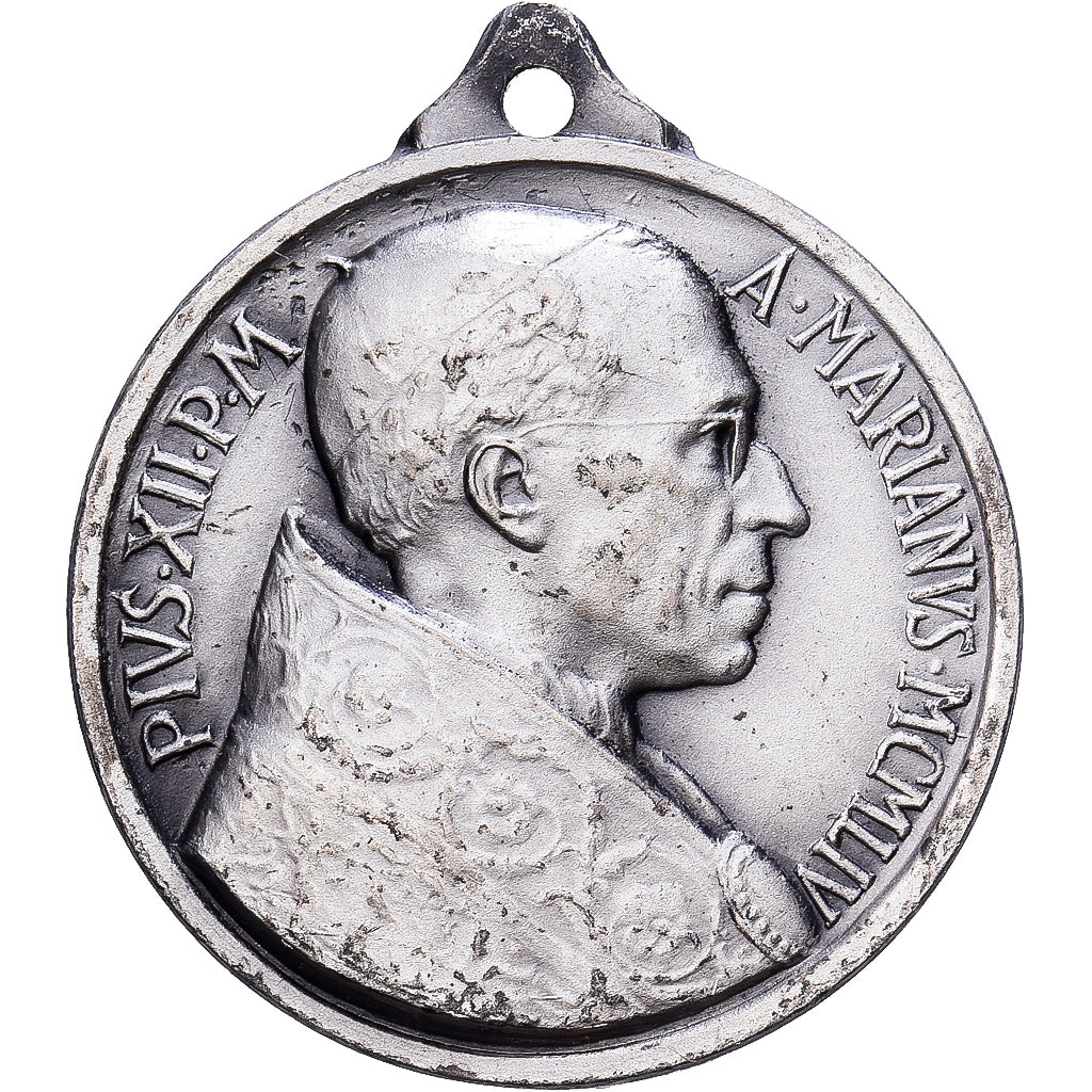 Vatican, Medal, Le Pape Pie XII, Silvered bronze, AU(50-53)
