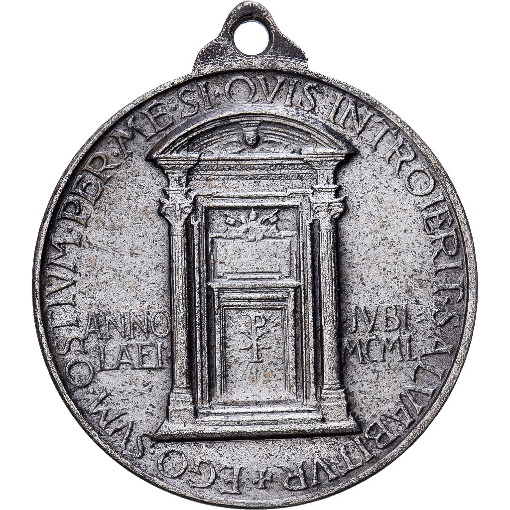 Vatican, Medal, Le Pape Pie XII, 1950, Silvered bronze, Mistruzzi, AU(50-53)