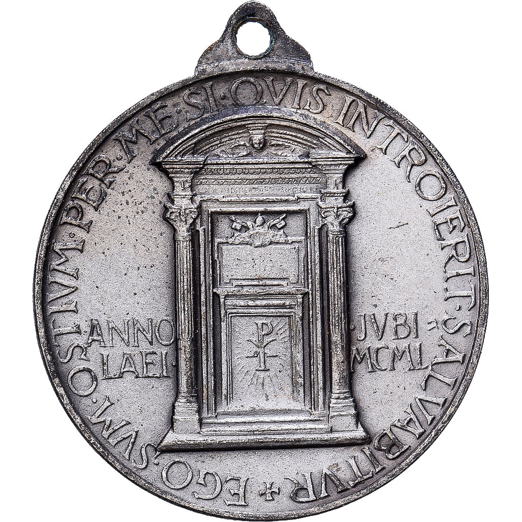 Vatican, Medal, Le Pape Pie XII, 1950, Silvered bronze, Mistruzzi, EF(40-45)