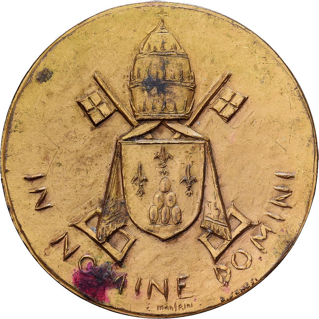 Vatican, Medal, Le Pape Paul VI, Gilt Bronze, EF(40-45)