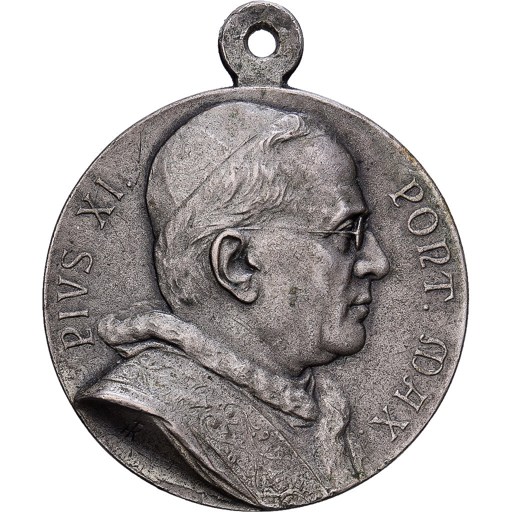 Vatican, Medal, Le Pape Pie XI, Silvered bronze, Saint Antoine de Padoue