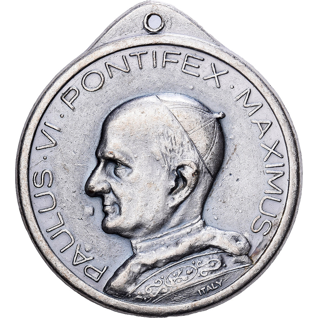 Vatican, Medal, Le Pape Paul VI, Silvered bronze, AU(50-53)