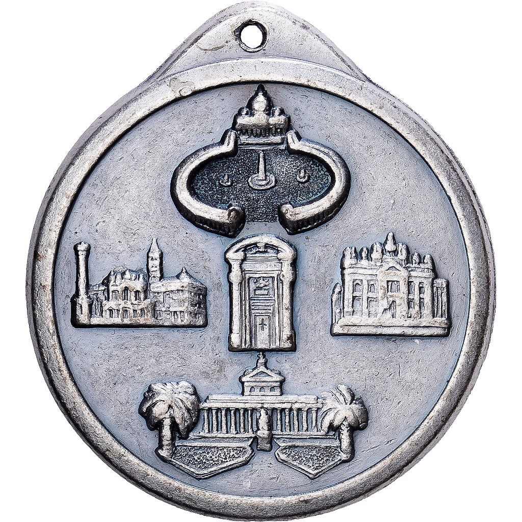 Vatican, Medal, Le Pape Paul VI, Silvered bronze, AU(50-53)