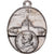 Vatican, Medal, Le Pape Pie XII, 1954, Silvered bronze, EF(40-45)