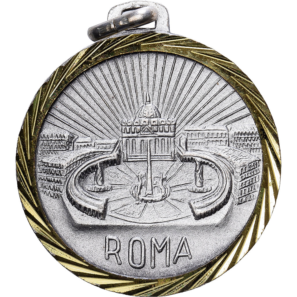 Vatican, Medal, Le Pape Jean-Paul II, Silvered bronze, AU(55-58)