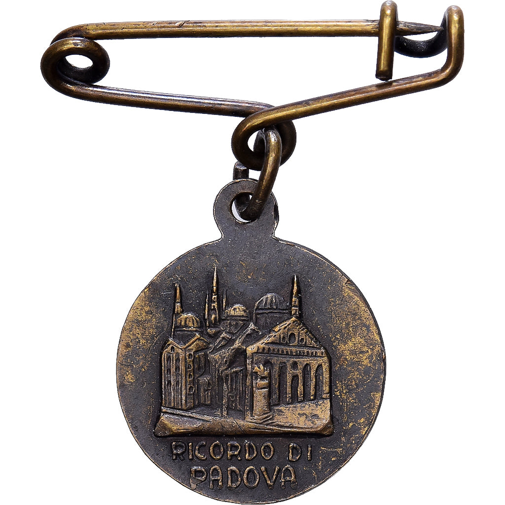 Italy, Medal, Saint Antoine, Ricordo di Padova, Brass, AU(55-58)