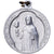 Francia, medaglia, Saint François d'Assise, Alluminio, SPL-