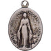 France, Medal, Religion, Marie Conçue sans Péché, Silvered bronze, VF(20-25)
