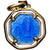 Francia, medalla, Notre Dame de Lourdes, Gilt Metal, EBC