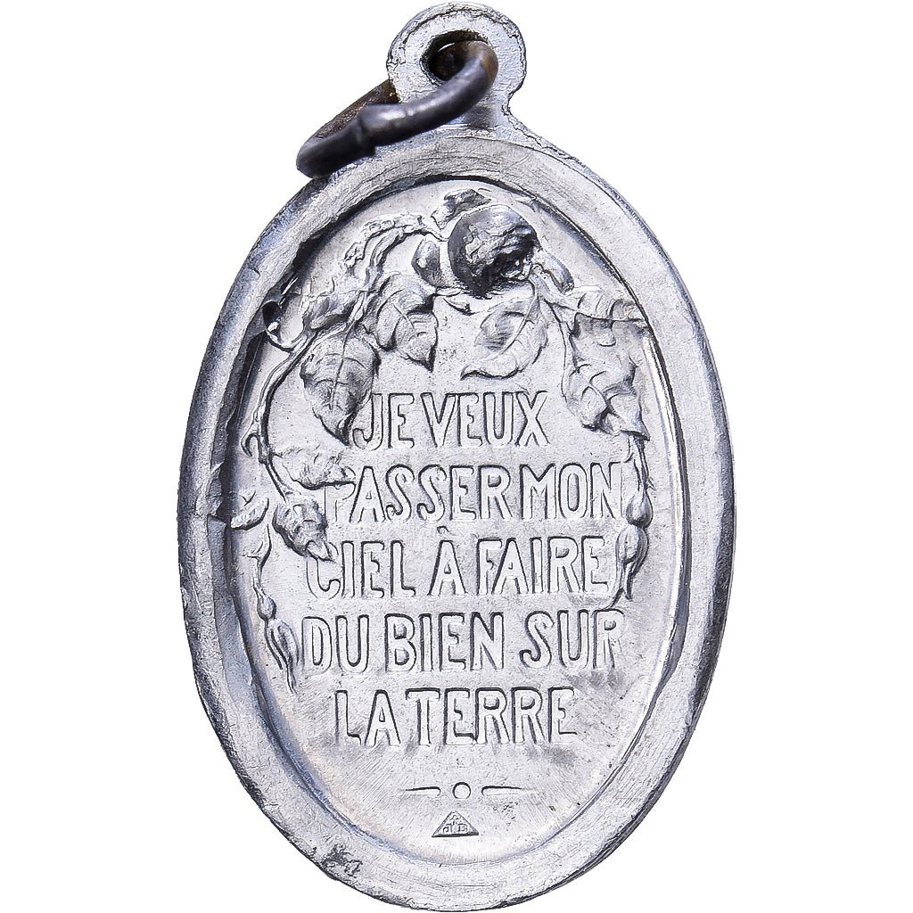 France, Medal, Sainte Thérèse de l'Enfant Jésus, Silver, AU(55-58)