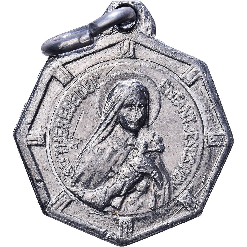 Francia, medaglia, Sainte Thérèse de l'Enfant Jésus, Argento, SPL-