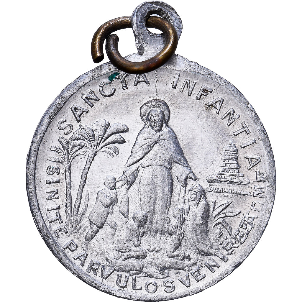 Italy, Medal, Sancta Infantia, Aluminium, AU(55-58)