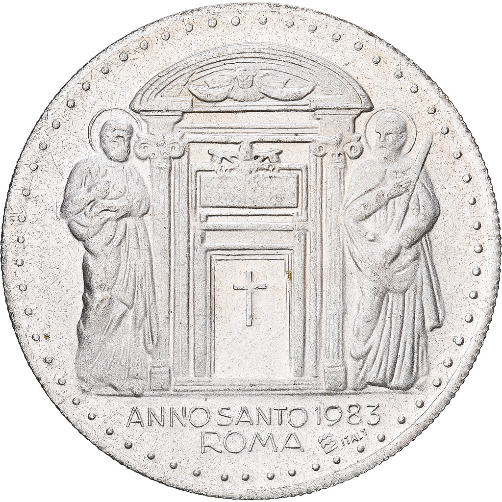 Vatican, Medal, Jean-Paul II, 1983, Silvered bronze, AU(50-53)
