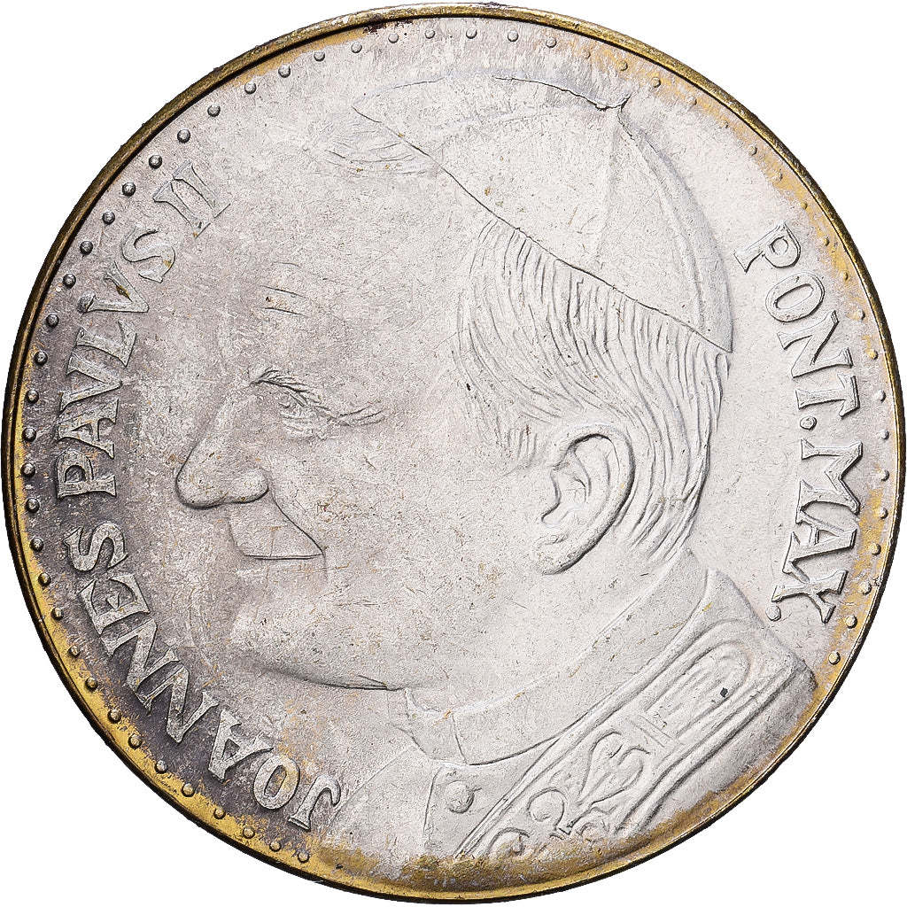 Vatican, Medal, Jean-Paul II, Madonna di Czestochowa, Silvered bronze, AU(55-58)