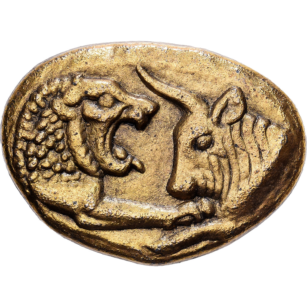 France, Token, Collection BP, Statère Cresus, Copper, AU(55-58)