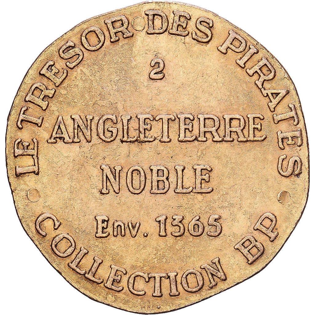 France, Token, Collection BP, Noble d'Or, History, AU(55-58), Copper