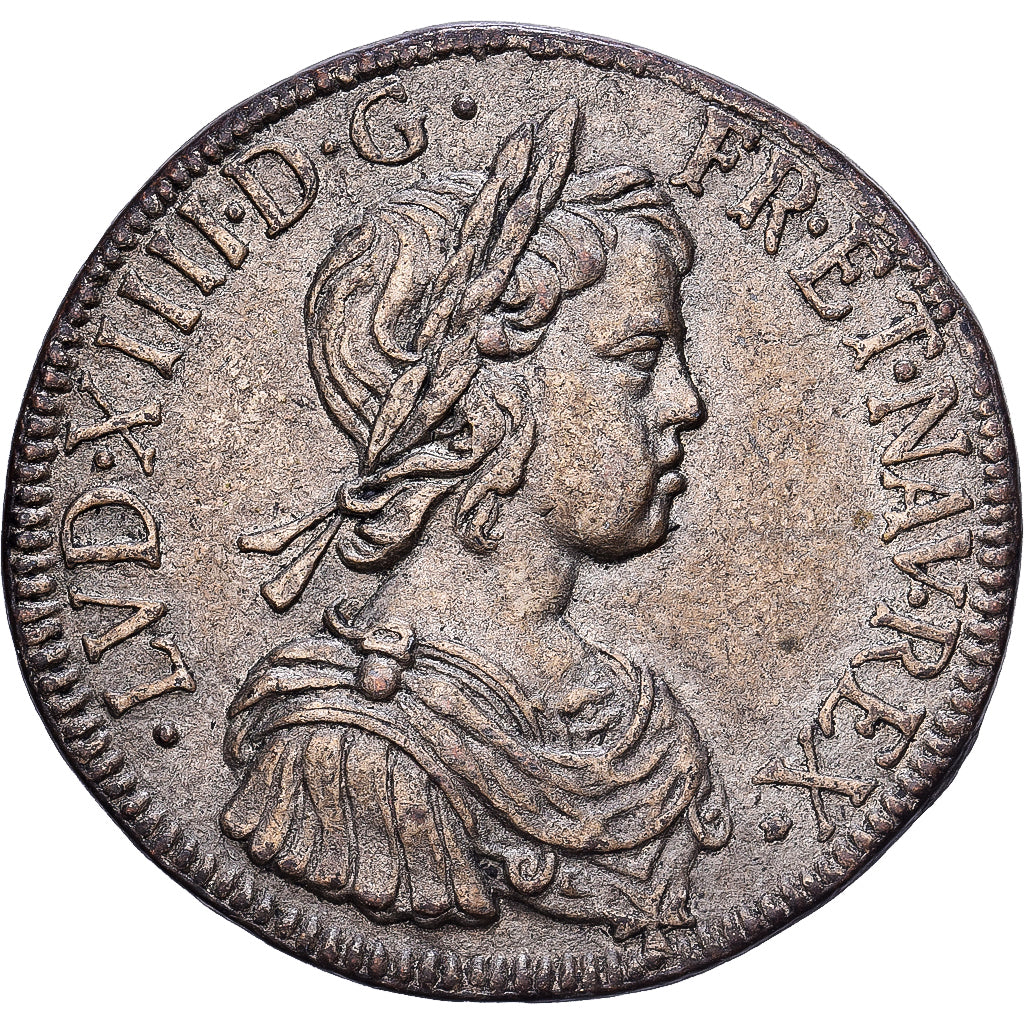 France, Token, Collection BP, Ecu Louis XIV, Métal, AU(55-58)