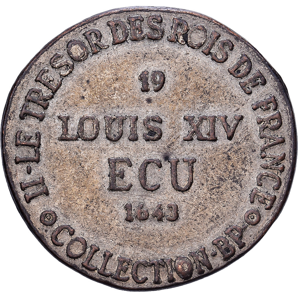 France, Token, Collection BP, Ecu Louis XIV, Métal, AU(55-58)