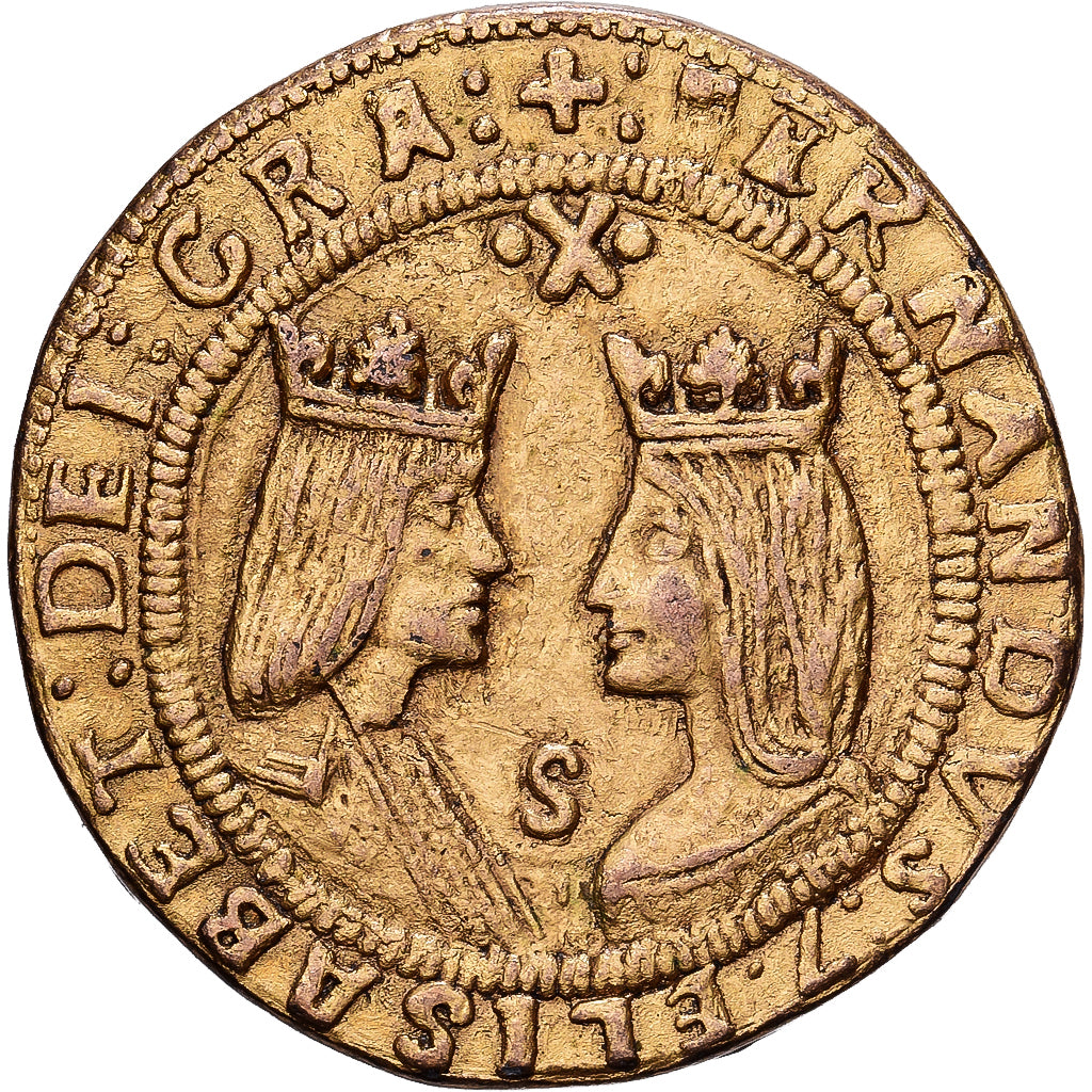 France, Token, Collection BP, Double Excellente, Copper, AU(55-58)