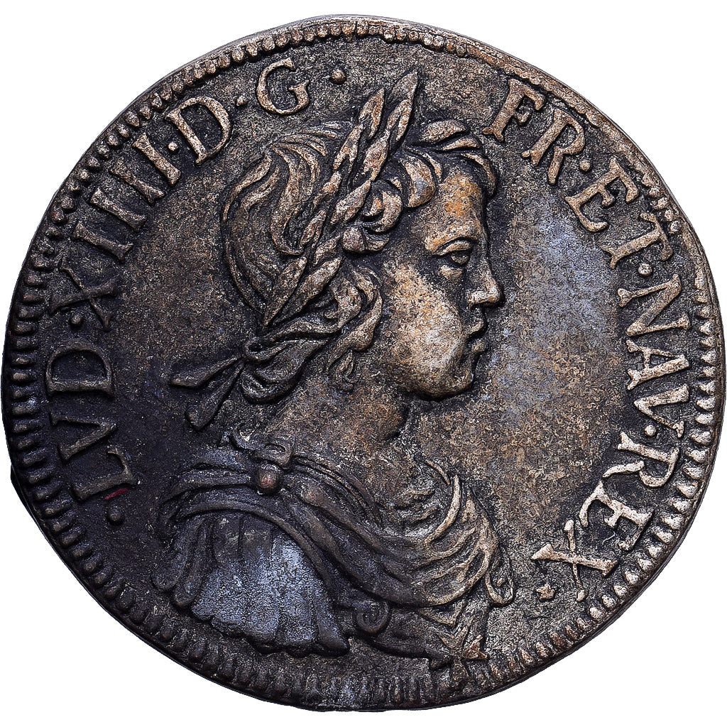 France, Token, Collection BP, Ecu Louis XIV, Métal, AU(50-53)