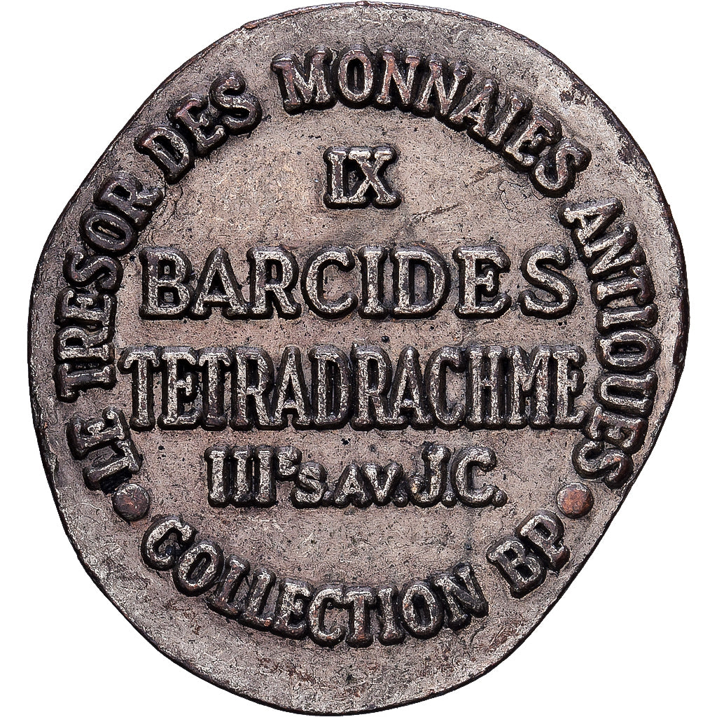 France, Token, Collection BP, Tétradrachme Barcides, Copper, AU(55-58)