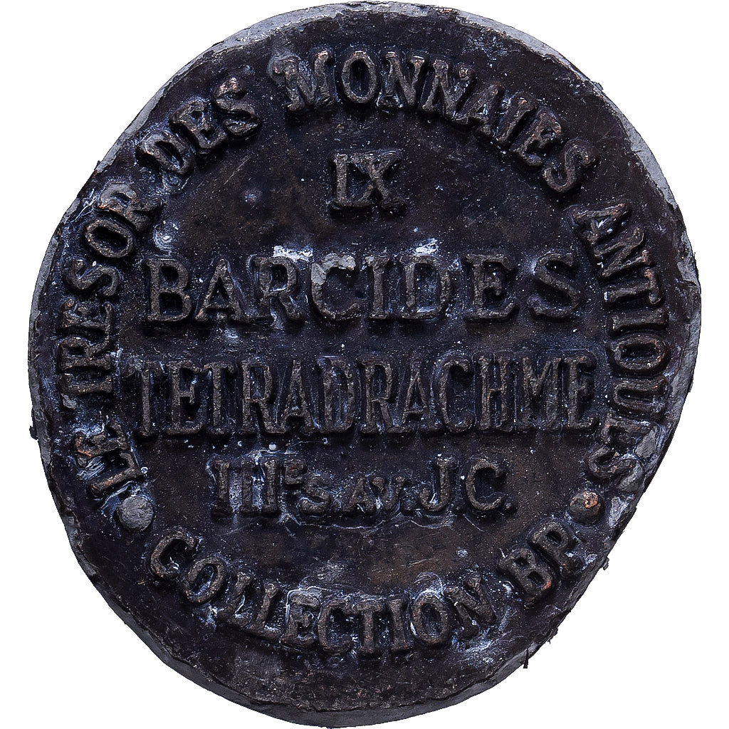 France, Token, Collection BP, Tétradrachme Barcides, Copper, EF(40-45)