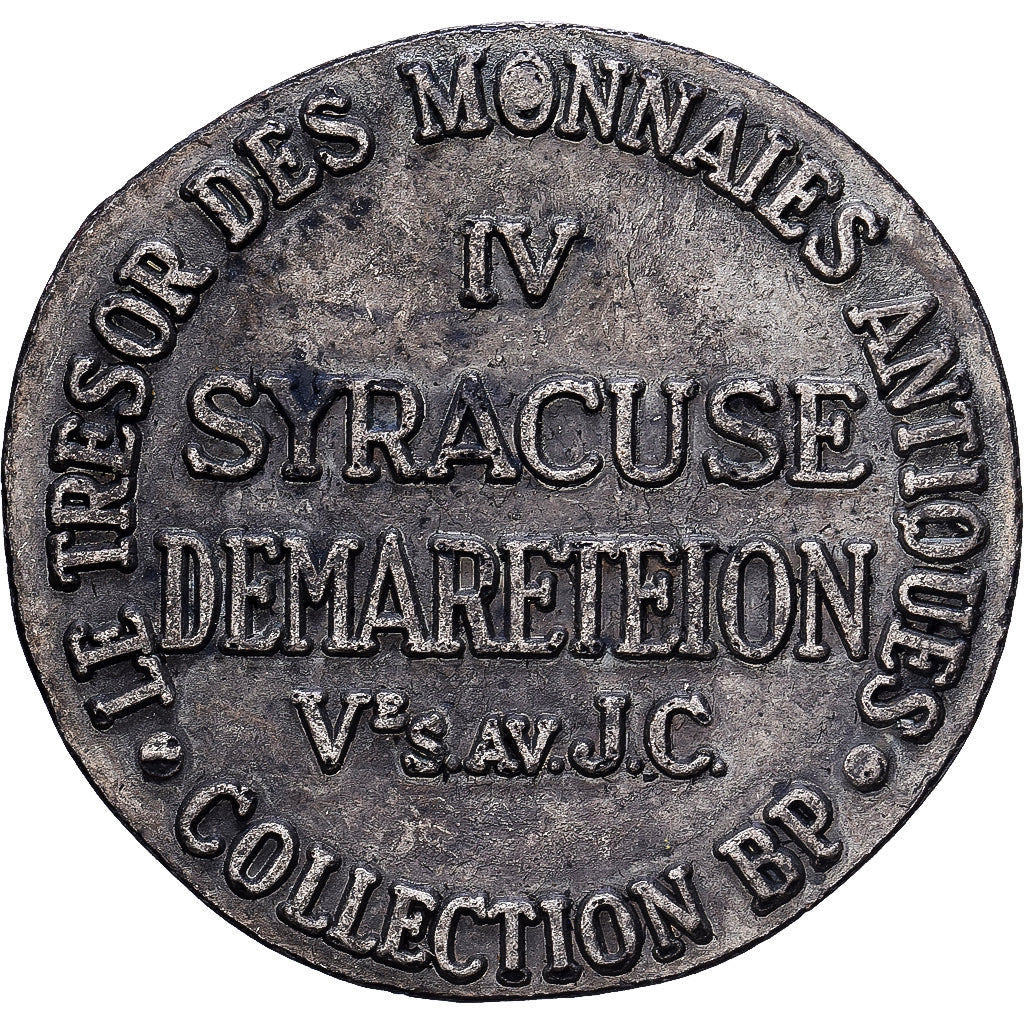 France, Token, Collection BP, Tétradrachme Syracuse, Copper, EF(40-45)