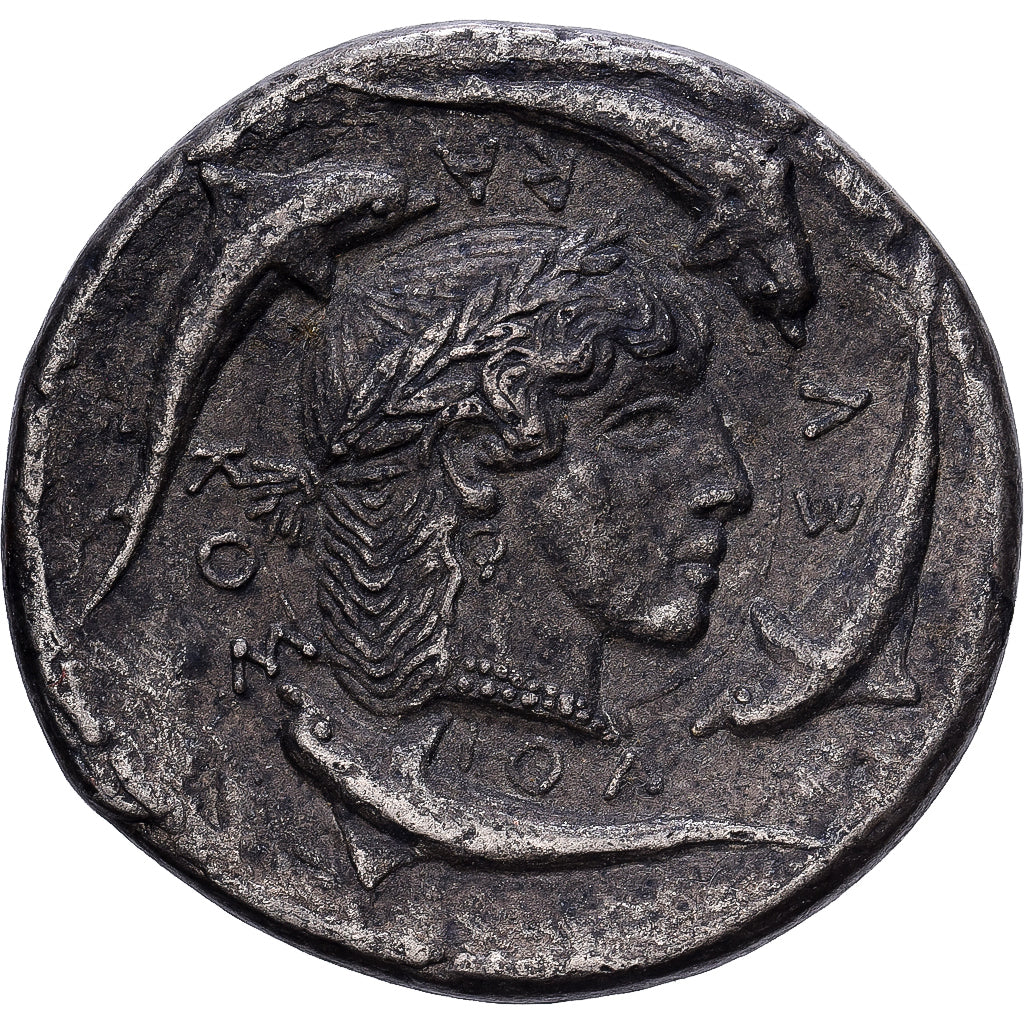 France, Jeton, Collection BP, Tétradrachme Syracuse, Cuivre, TTB+