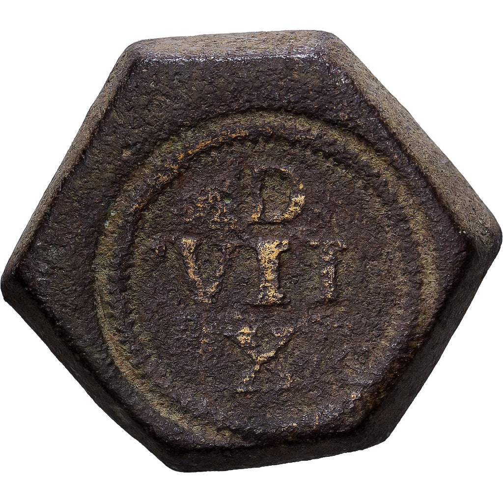 France, Poids Monétaire, Teston, Bronze, VF(20-25)