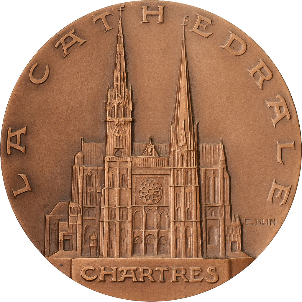 Frankrijk, Medaille, Cathédrale de Chartres, Championnat du Monde de Vol à