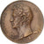 Francja, medal, Musique, Mort de Boieldieu, 1826, Brązowy, Barre, AU(50-53)