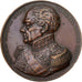 France, Medal, Louis Philippe I, Général Mouton, Comte de Lobau, 1838, Bronze