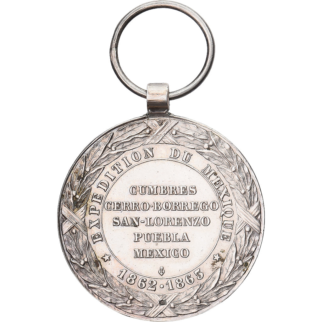 Frankreich, Napoléon III, Expédition du Méxique, History, Medaille