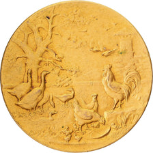 France, Médaille, Aviculture et Apiculture de la Manche, Gilt Bronze, SUP