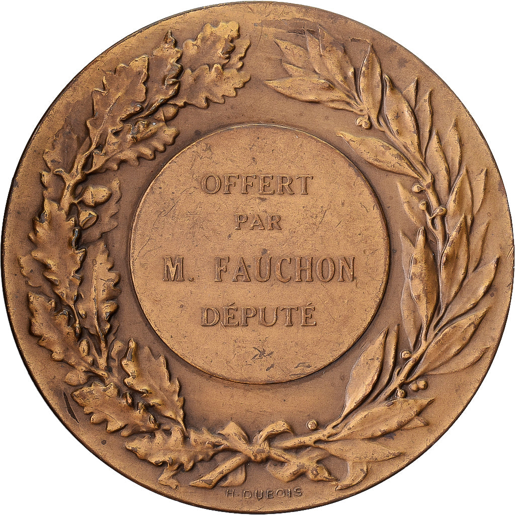 Frankreich, Medaille, Offert par M. Fauchon, Député, Bronze, Lagrange, VZ