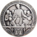 France, Medal, Centenaire de la Caisse d'Epargne d'Avranches, 1936, Silvered