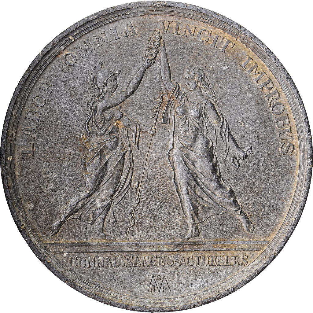 Francia, medaglia, Louis XIV, Jean-Baptiste Colbert, 1983, Stagno, Bertonnier