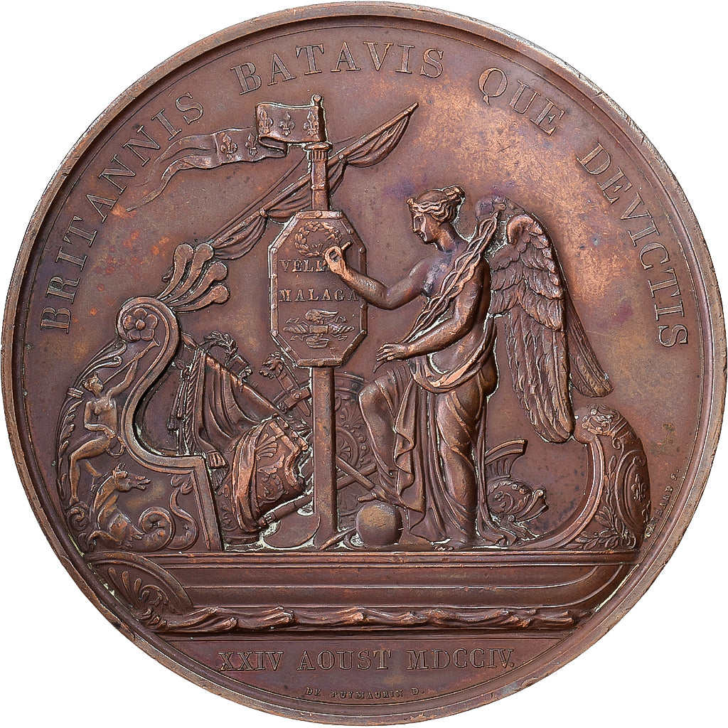 Francia, medaglia, Louis-Alexandre de Bourbon Comte de Toulouse, Bataille de