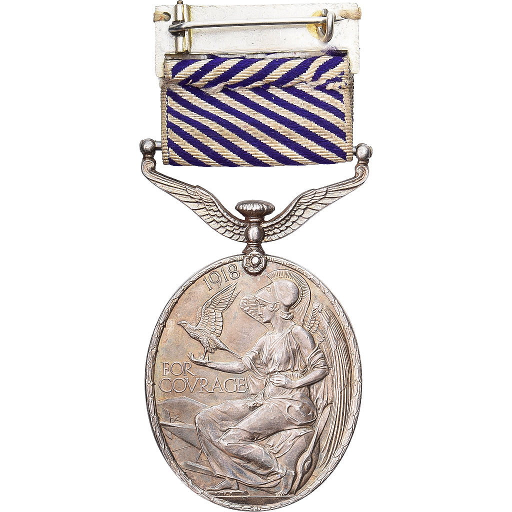 United Kingdom, Distinguished Flying Medal, WAR, Medaille, Georges VI, Excellent