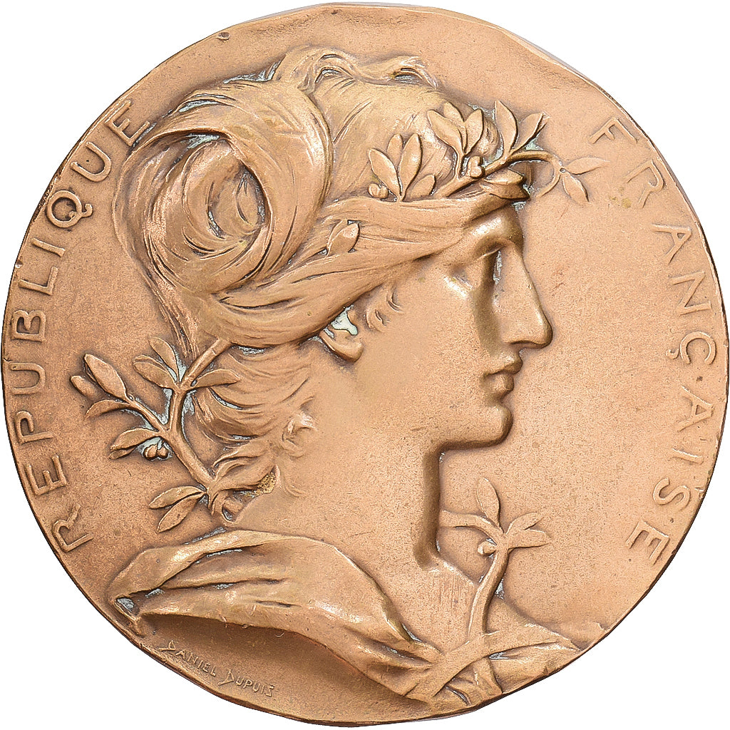 France, Medal, Exposition universelle de Paris, 1889, Bronze, Dupuis.D