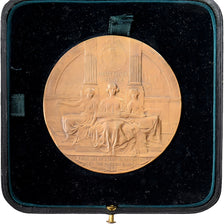 Estados Unidos, medalla, Hudson Fulton Banquet, 1909, Bronce, Emil Fuchs, SC
