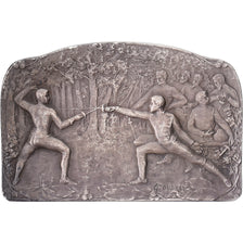 France, Médaille, Armes et Sports à l'Escrime Scolaire, Argent, TTB+, Coudray