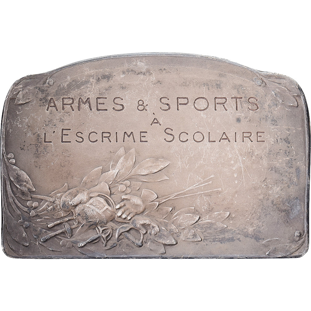 Frankreich, Medaille, Armes et Sports à l'Escrime Scolaire, Silber, Coudray