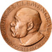 France, Medal, Georges Clemenceau, 1975, Bronze, Sicard, AU(55-58)