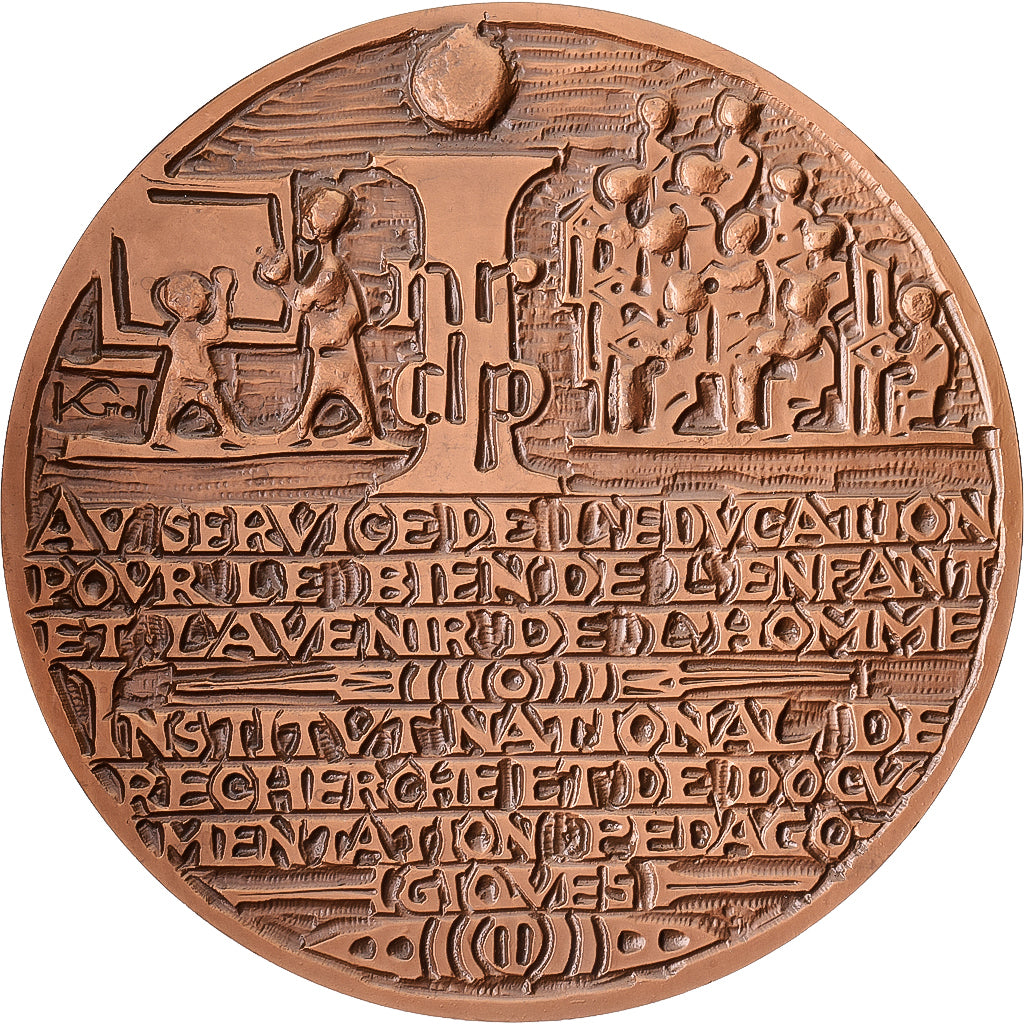 France, Medal, Institut National de Recherche et de Documentation Pédagogiques