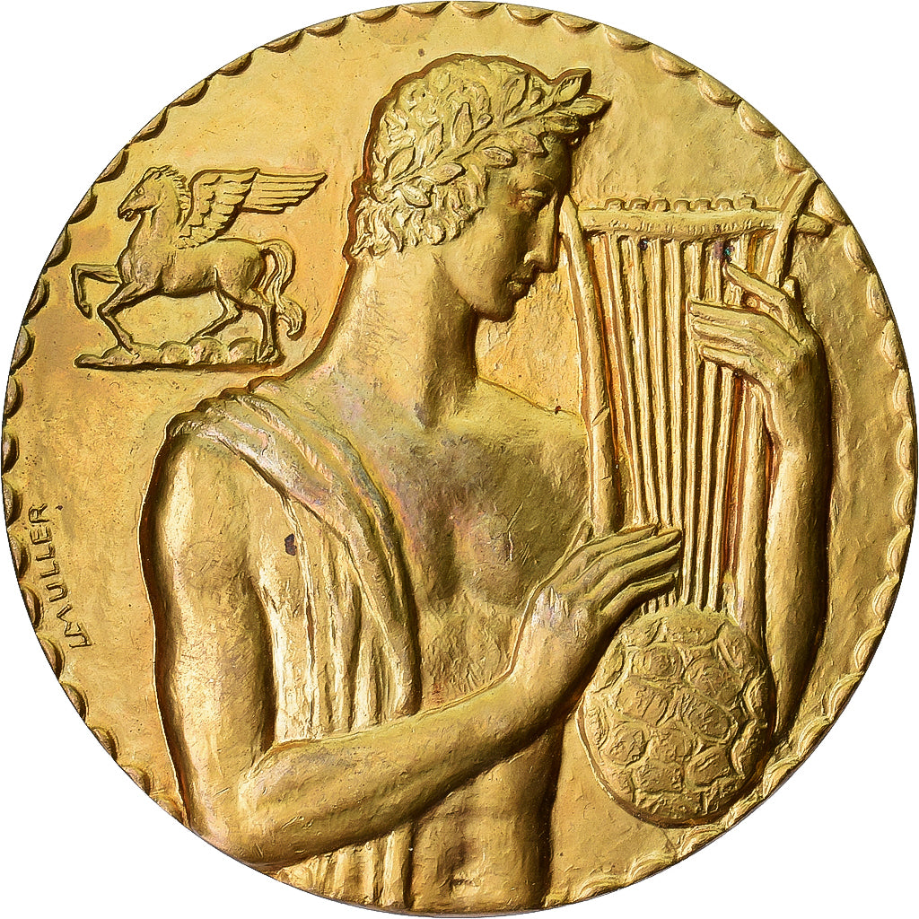 Belgien, Medaille, Orphée, Belgische Artistieke Promotie van SABAM, Gilt