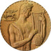 Belgium, Medal, Orphée, Promotion Artistique Belge de la SABAM, Bronze