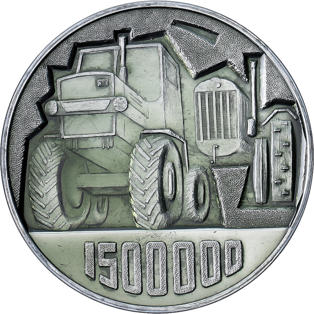 Russia, Medal, Tractor Kirovets 1500000, 1973, Métal, MS(63)