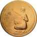 Belgique, Médaille, S.A.B.A.M, Société Belge des Auteurs, Gilt Bronze, TTB