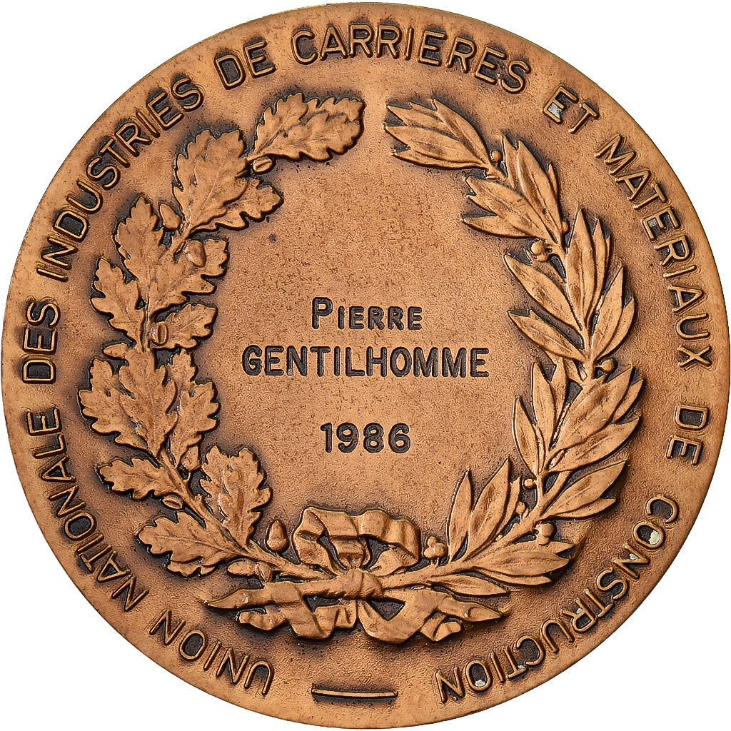 Frankrijk, Medaille, Union nationale des industries de carrières, 1986